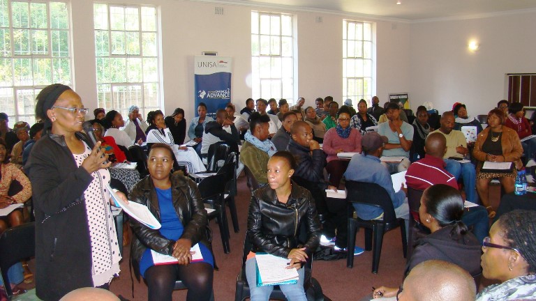 Participant of workshop Project Management sharing her expectations from the workshop